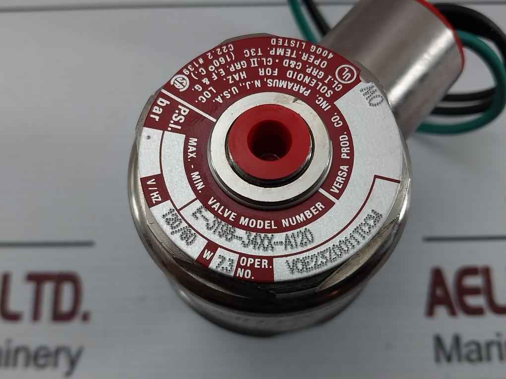 Versa E-3198-34Xx-a120 Solenoid Operator Assy