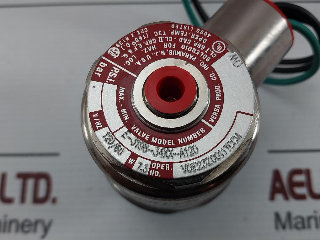 Versa E-3198-34Xx-a120 Solenoid Operator Assy