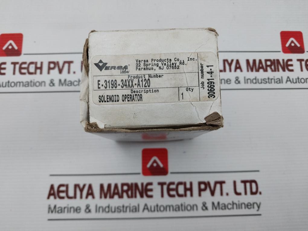 Versa E-3198-34Xx-a120 Solenoid Operator Assy
