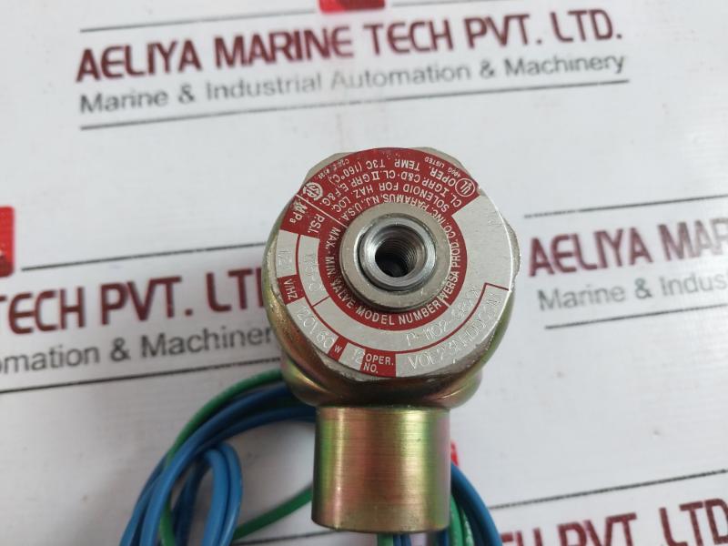Versa P-1102-98xx Max-min Solenoid Valve 175 Psi, 120v, 160°c