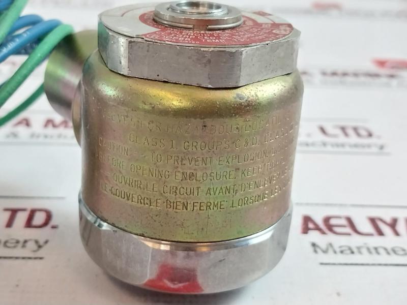 Versa P-1102-98xx Max-min Solenoid Valve 175 Psi, 120v, 160°c