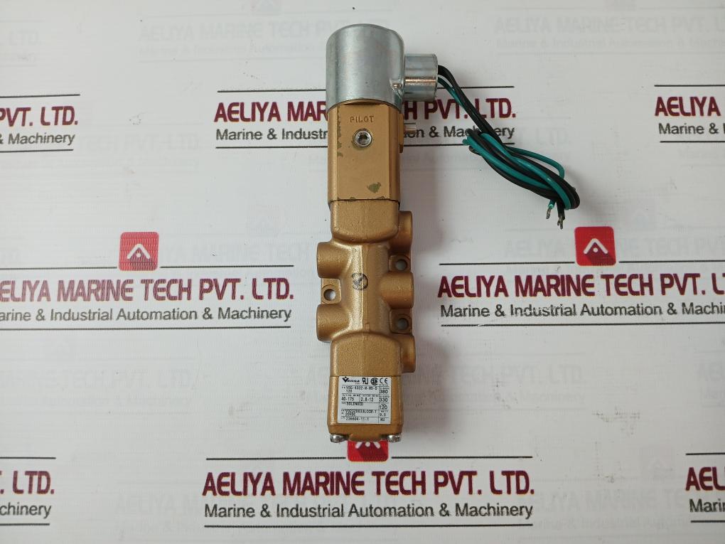 Versa Vsg-4322-m-ms-d120 Solenoid Directional Control Valve 20Vdc 120Vdc A026