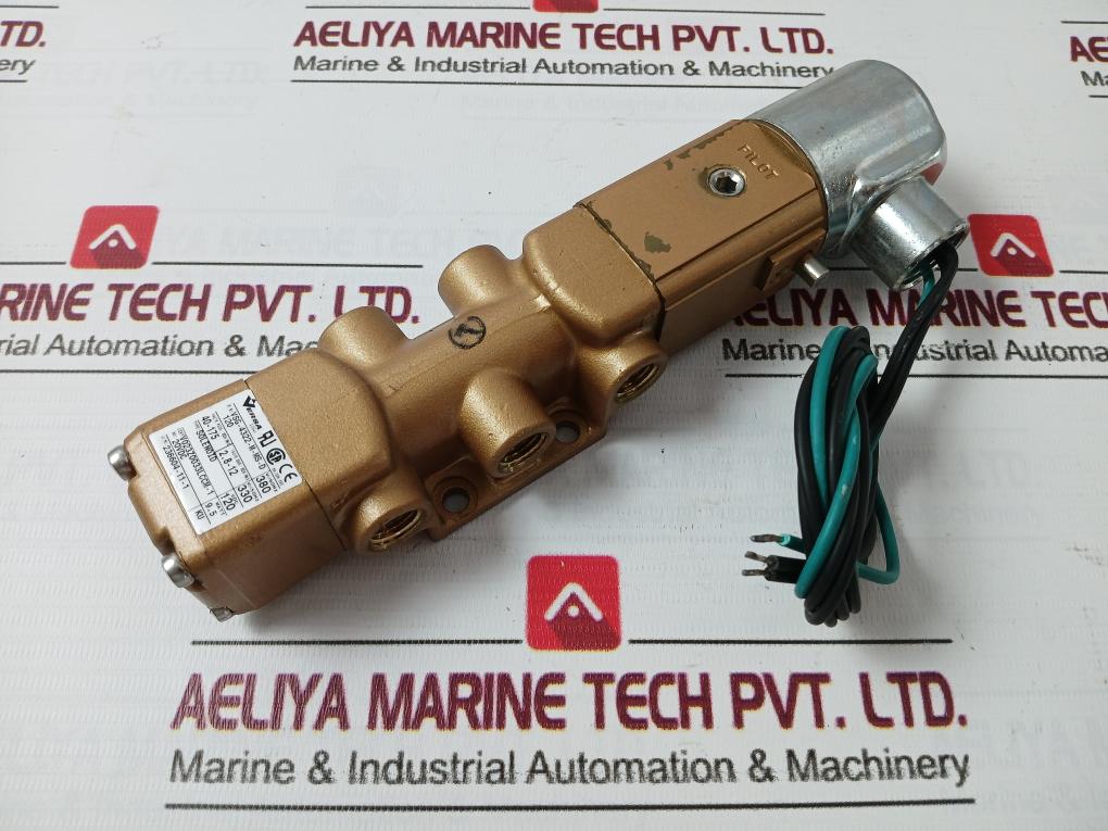 Versa Vsg-4322-m-ms-d120 Solenoid Directional Control Valve 20Vdc 120Vdc A026