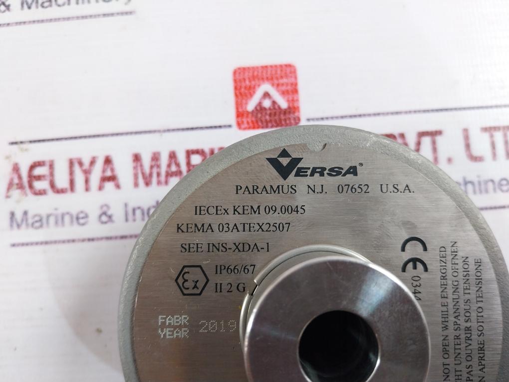 Versa Vsg-4532-ms1-xdas-d024 Pneumatic Directional Valve Ip66/67 24Vdc