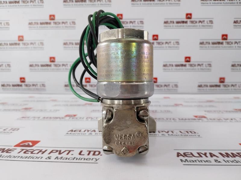 Versa Vsg-4532-ms1-xx-a120 Solenoid Valve Assembly 175-40 Psi 1.21 Mpa