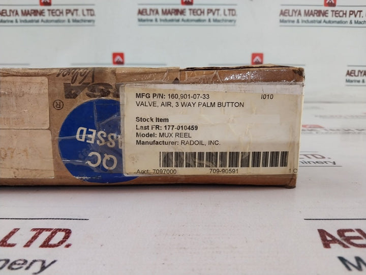 Versa Radoil Viz-3302-125R Three Way Valve