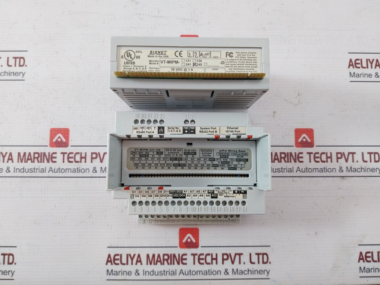 Versatrak Vt-mipm-245-d Mini Ipm Open Rtu Analog I/O Controller Module 10-30Vdc