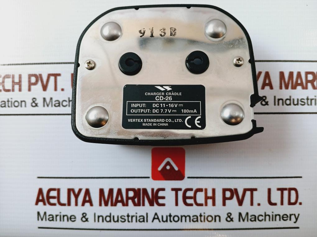 Vertex Standard Cd-26 Battery Charger Cradle Dc 11-16V