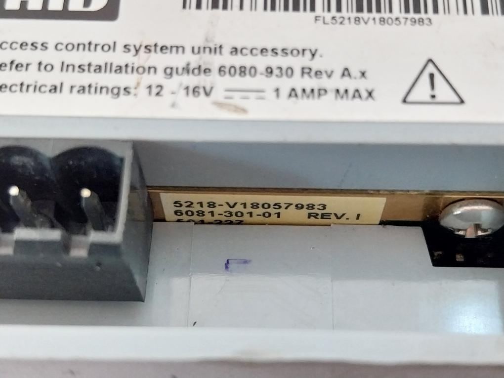 Vertx V100 Door/reader Interface 12-16v, 1a