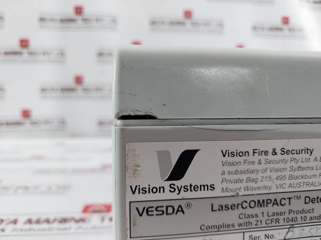 Vesda Vlc-500 Lasercompact Aspirating Smoke Detector 18-30 Vdc 350Ma 10.5W