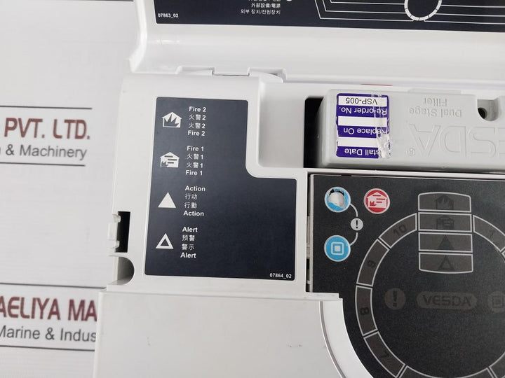 Vesda Vlf-500-02 Laser Focus Aspirating Smoke Detector 18-30Vdc