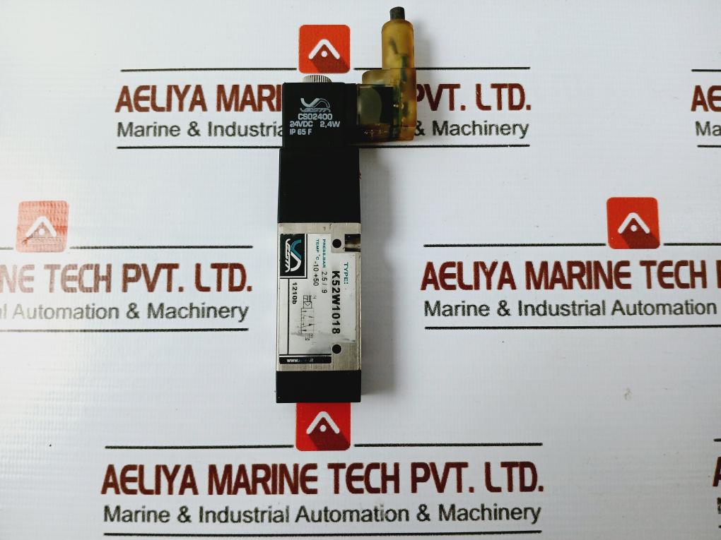 Vesta K52W1018 Solenoid Valve 2.5/9Bar 24VDC