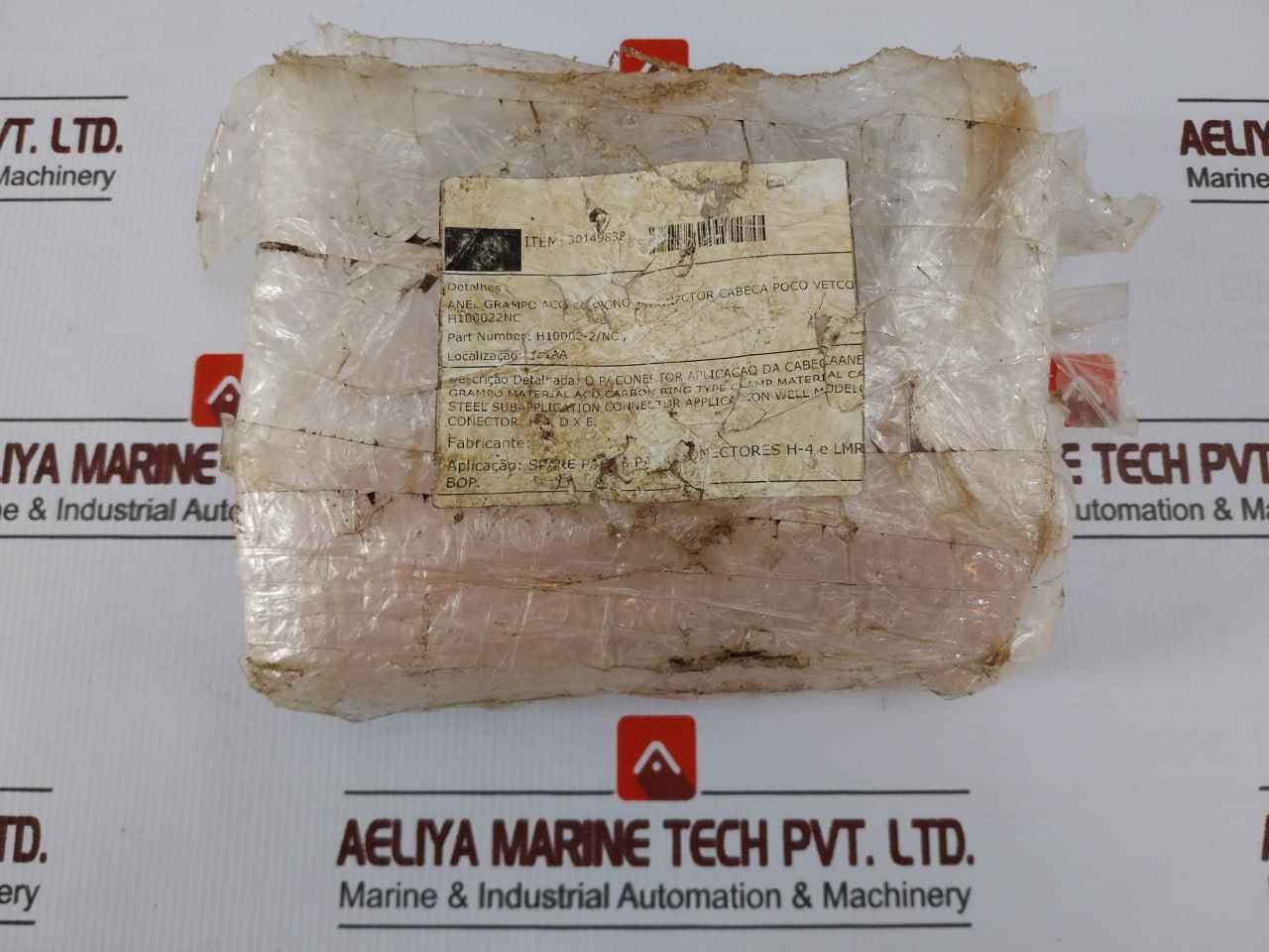 Vetco H10002-2/Nc Carbon Steel Clamp Ring For H-4 Lmr Connector Bop 30149832