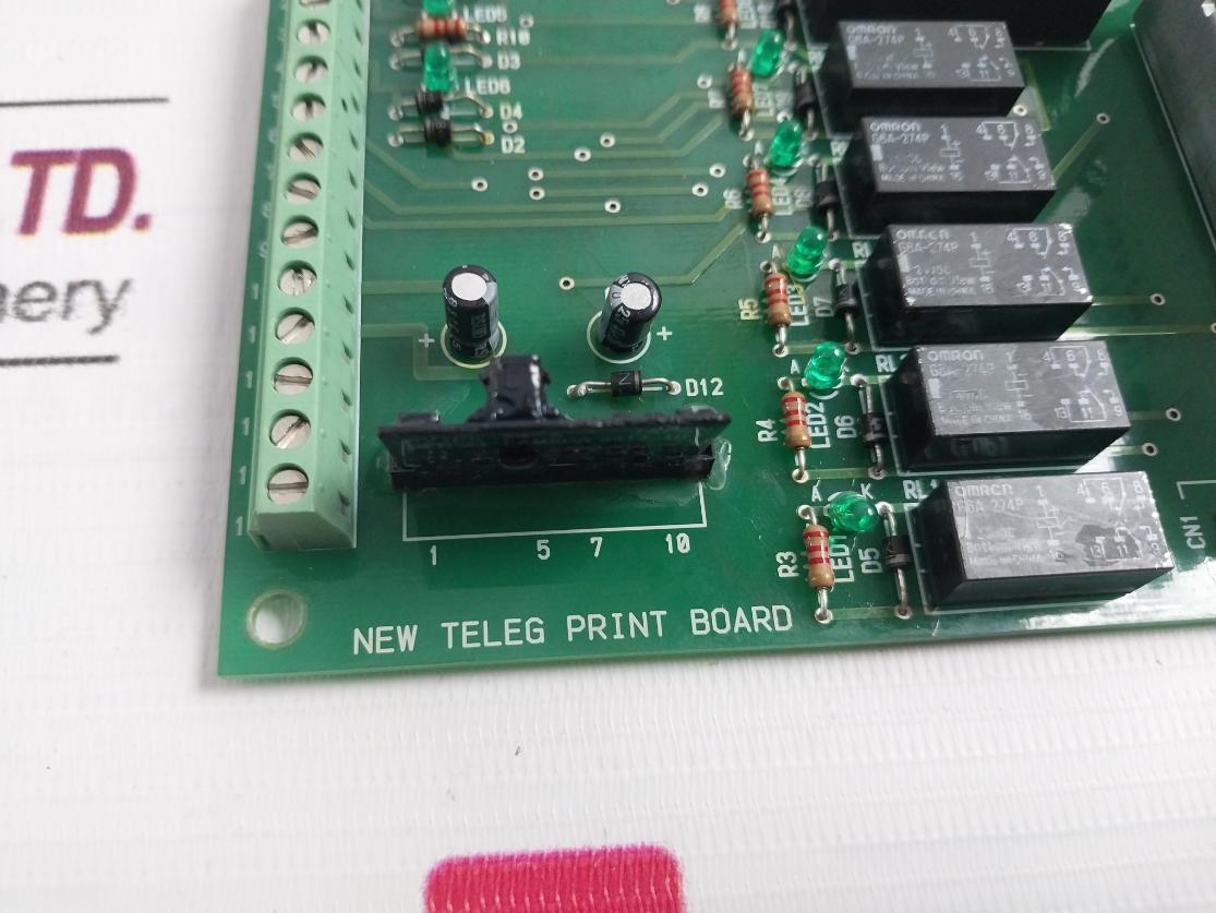 Vexta 0B-117-101C Teleg Printed Circuit Board
