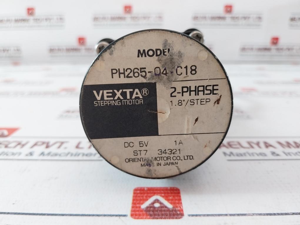 Vexta Ph265-04-c18 2-phase Stepping Motor Dc 5V 1A 34321