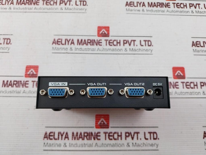Vga Splitter Vga-2002 2-port 200Mhz Video Splitter With Ac/Dc Adaptor