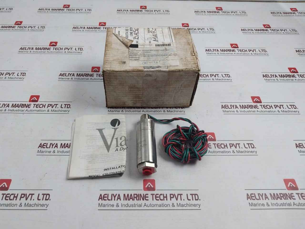 Viatran 5705Arsngnynz Pressure Transmitter 12-28Vdc 0-300 Psis -40°F To 300°F
