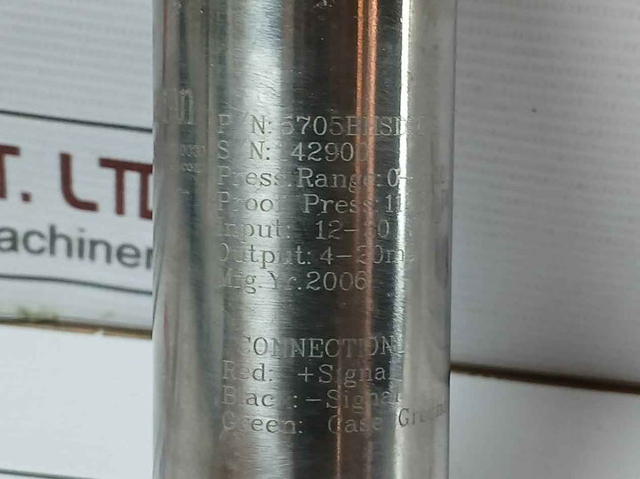 Viatran 5705Bhsdhng Pressure Transmitter