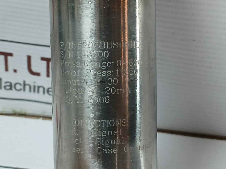 Viatran 5705Bhsdhng Pressure Transmitter