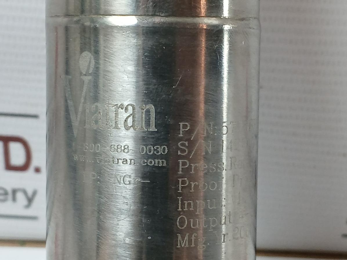 Viatran 5705Bhsdhng Pressure Transmitter