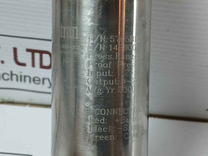 Viatran 5705Bhsdhng Pressure Transmitter