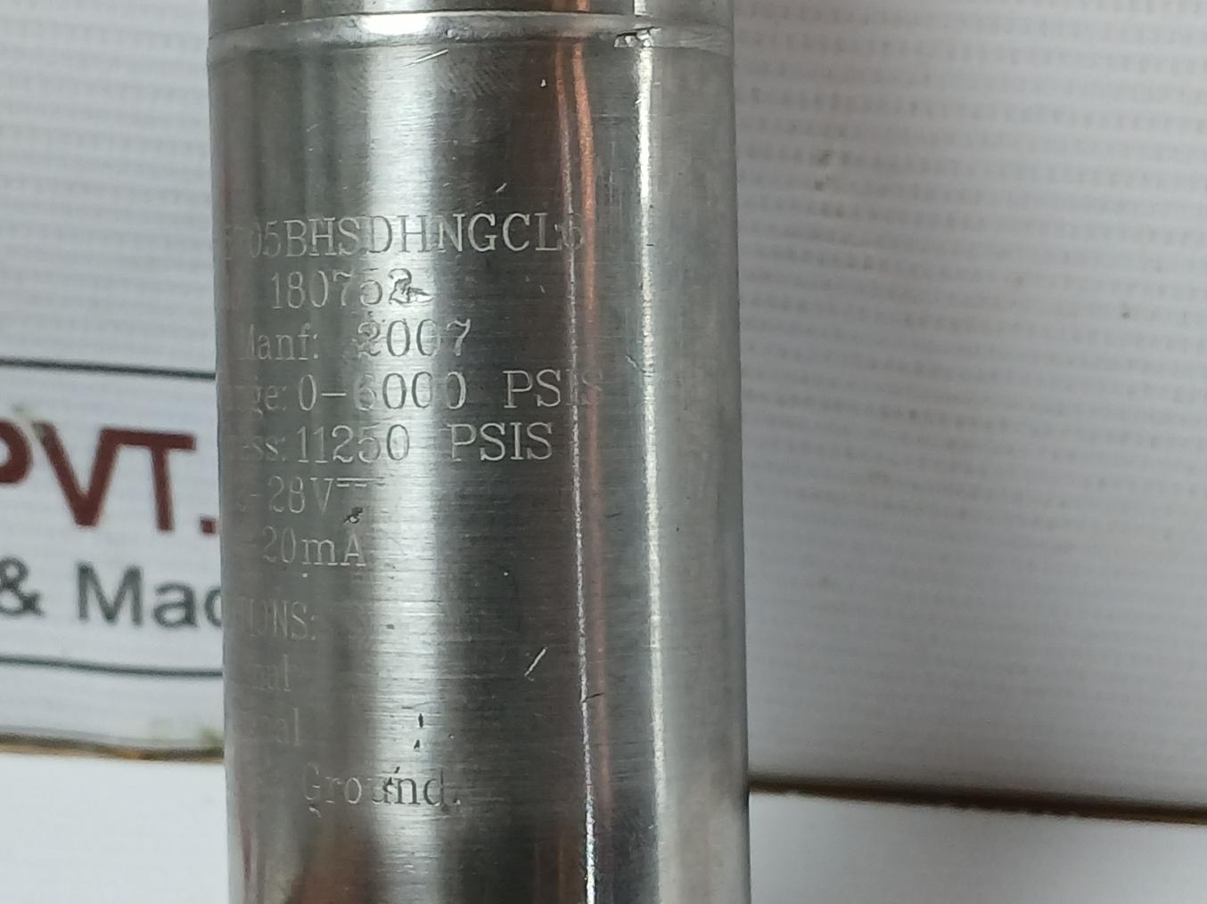 Viatran 5705Bhsdhngcl6 Pressure Transmitters