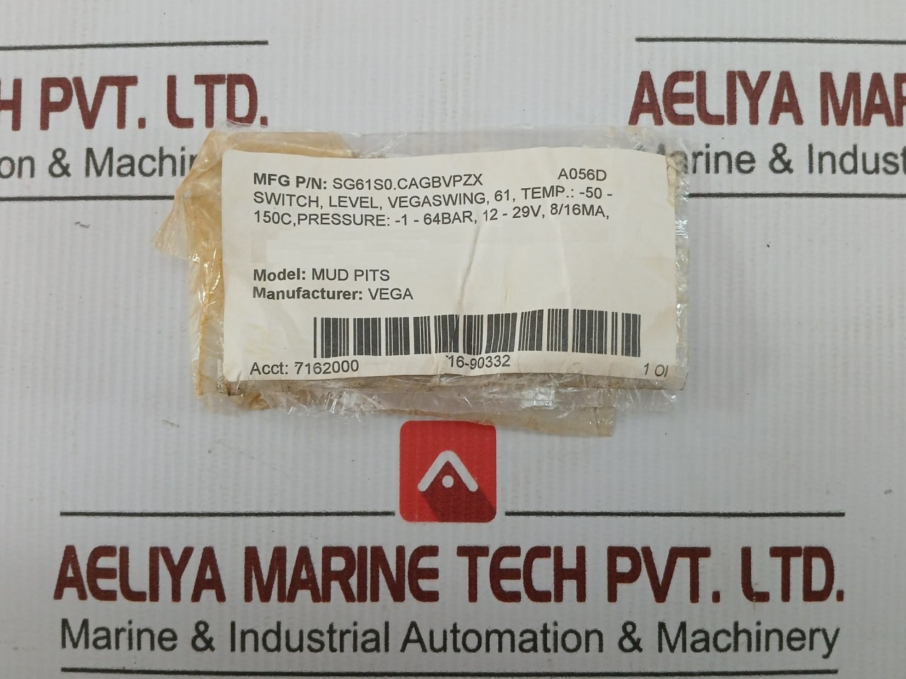 Vibrating Level Switch 12-29V Vega Sg61S0.Cagbvxpzx