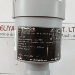 Vibrating Level Switch 12-29V Vega Sg61S0.Cagbvxpzx