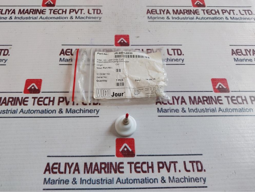 Vici Jour Jr-9000-0530 Tripod Stepped Tubing Connector Filter 2 µM