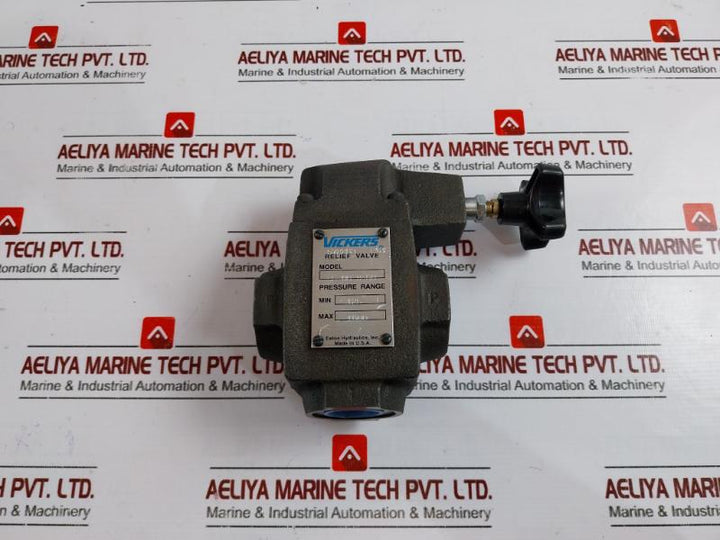 Vickers Cs 06 B 50 Hydraulic Relief Valve 572263 E13s
