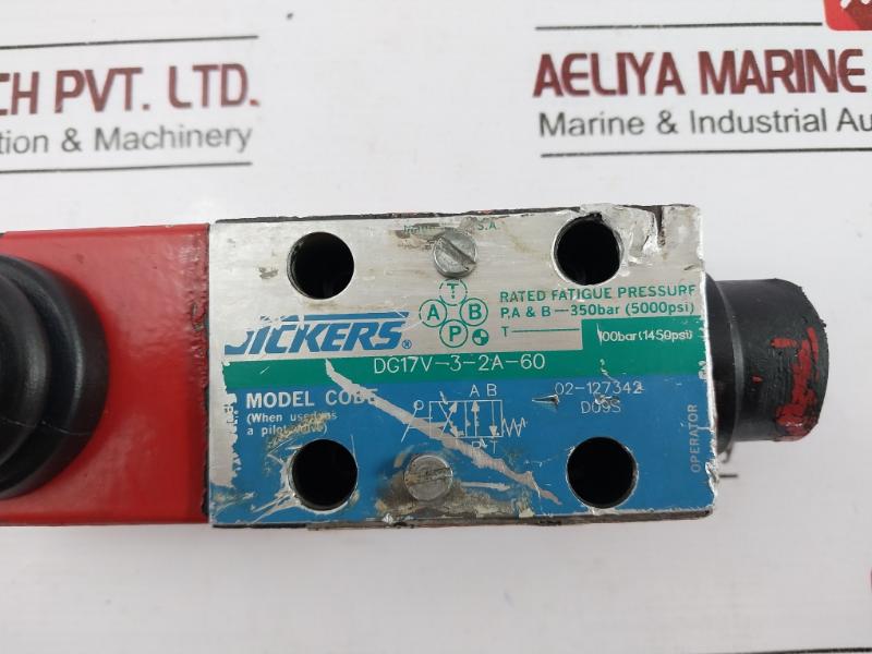 Vickers Dg17v-3-2a-60 Directional Control Valve 02-127342