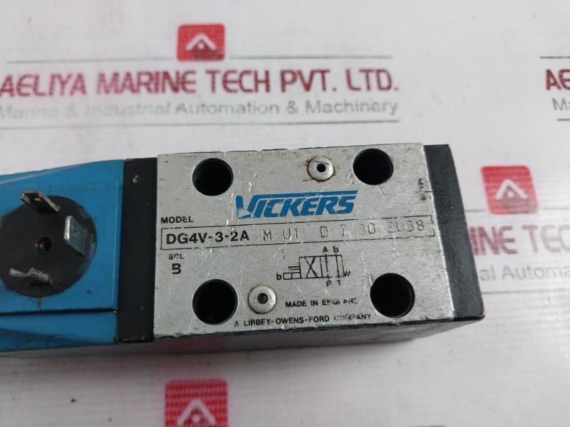 Vickers Dg4V-3-2A M U1 D 7 30 Eu38 Solenoid Operated Directional Valve Ip65