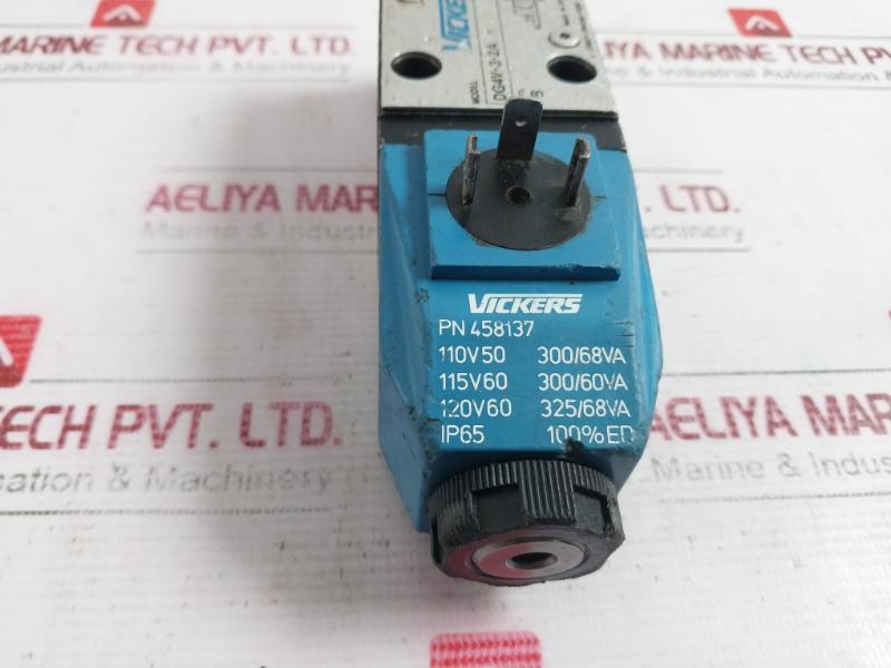 Vickers Dg4V-3-2A M U1 D 7 30 Eu38 Solenoid Operated Directional Valve Ip65