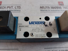 Vickers Dg4V-3-6C H M U1 C6 60 En38 Solenoid Directional Control Valve 24Vdc
