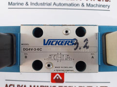 Vickers Dg4V-3-6C H M U1 C6 60 En38 Solenoid Operated Directional Valve