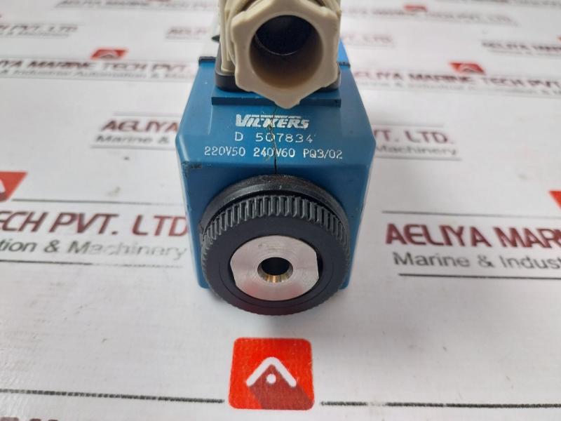 Vickers Dg4V 3 2A H M U1 D6 60 En38 Directional Control Valve 5075 Psi 220V 240V 50/60