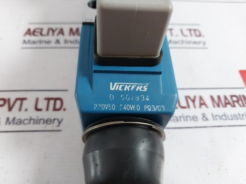 Vickers Dg4v-3-2n-h-m-u1-d6-60 En38 Directional Control Valve 350 Bar 220v/240v