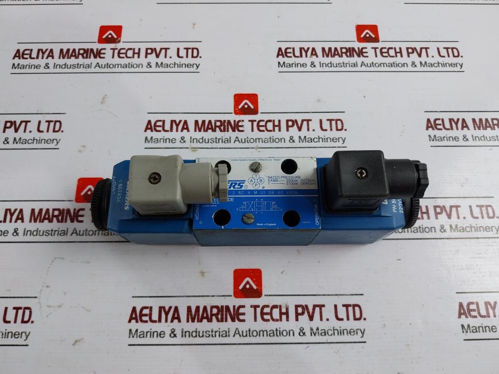 Vickers Dg4v-3-6c-h-m-u1-d6-60-en38 Solenoid Directional Control Valve