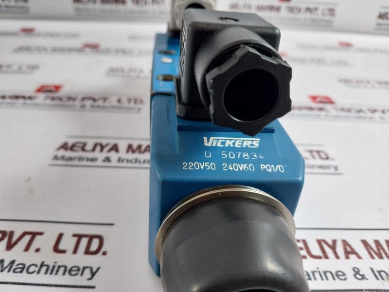 Vickers Dg4v-3-6c-h-m-u1-d6-60 En38 Directional Control Valve 350 Bar 220v/240v