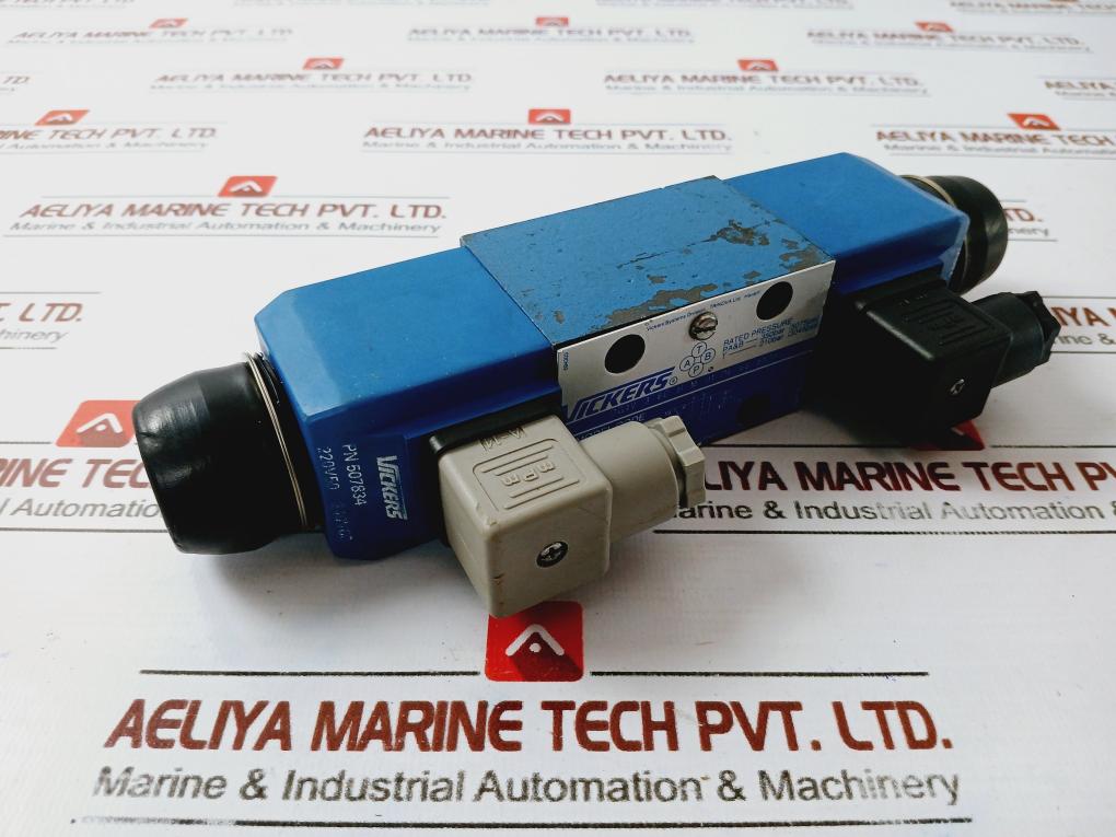 Vickers Dg4V 3 6C H M U1 D6 60 En38 Solenoid Control Valve 350Bar 220V/240V