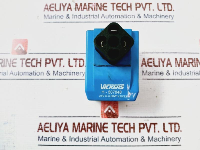 Vickers H-507848 Solenoid Valve Coil 24vdc 30w