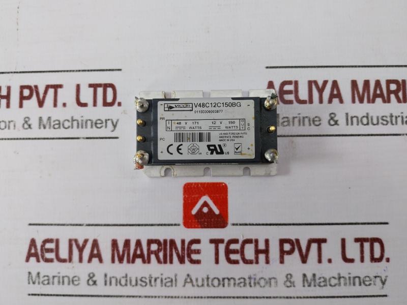 Vicor V48C12C150Bg Dc Dc Converter, 01150306003877, 000010968723