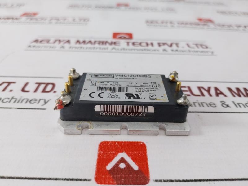 Vicor V48C12C150Bg Dc Dc Converter, 01150306003877, 000010968723