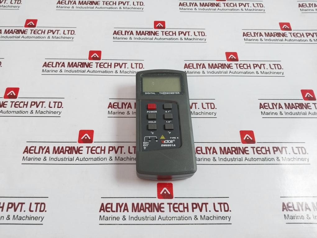 Victor Dm6801A Digital Thermometer Type K 60 Vdc 24Vac