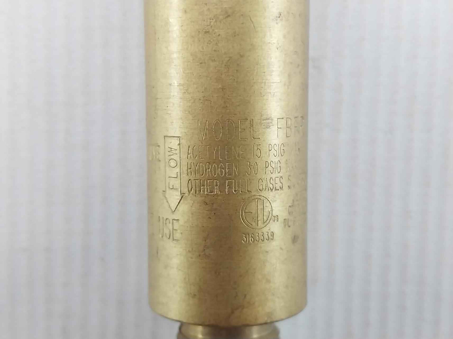Victor Fbfr Flashback Arrestor And Check Valve Acetylene 15 Psig Max