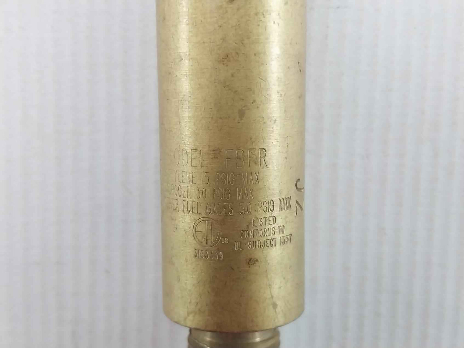 Victor Fbfr Flashback Arrestor And Check Valve Acetylene 15 Psig Max