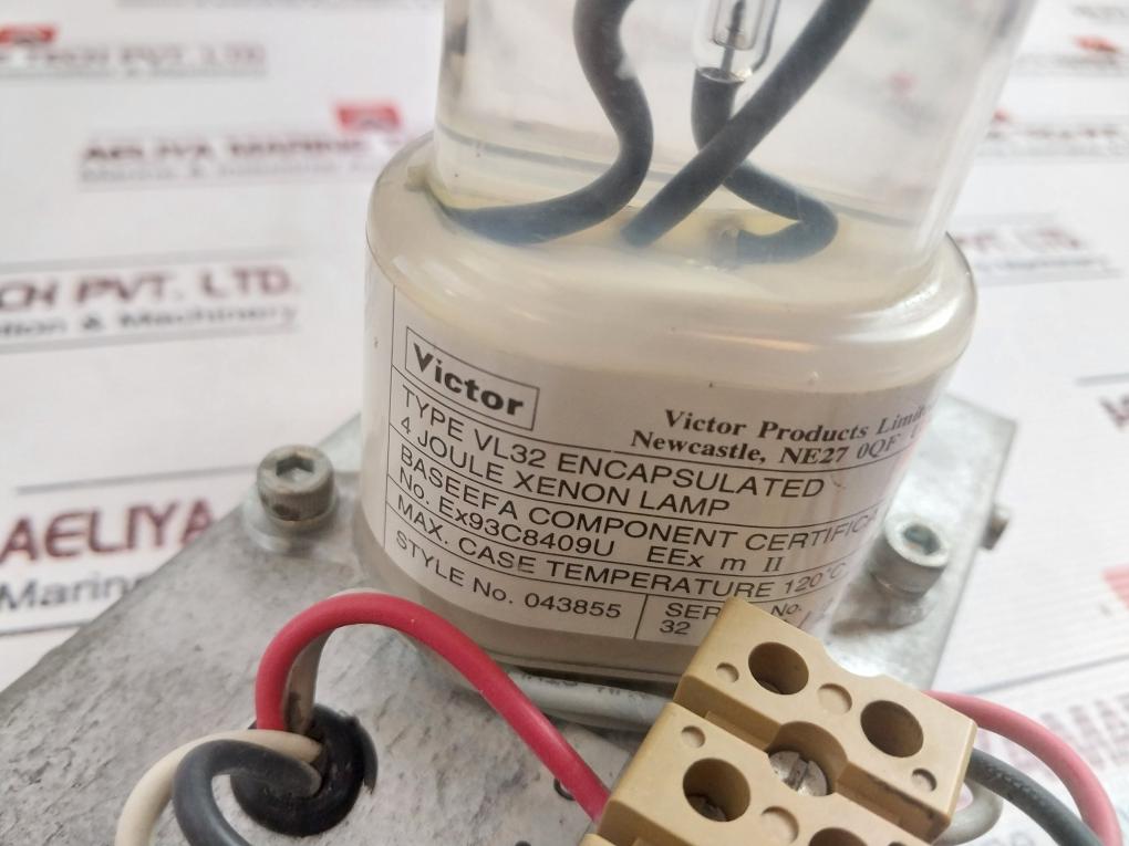 Victor Vl32 Encapsulated 4 Joule Xenon Lamp 220-277Vac