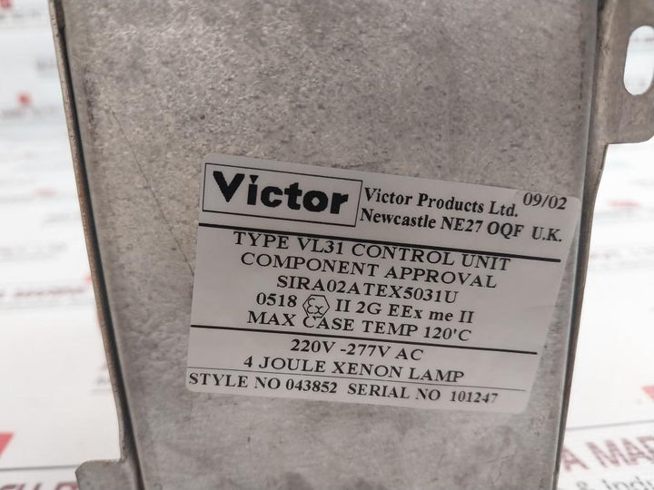 Victor Vl32 Encapsulated 4 Joule Xenon Lamp 220-277Vac