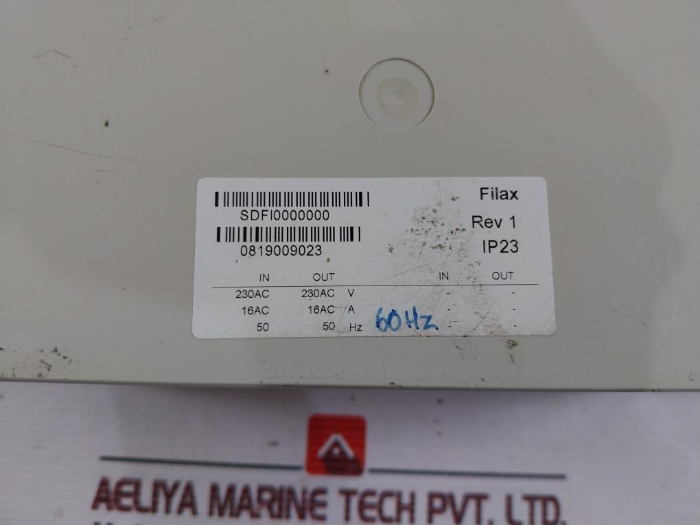 Victron Energy Filax Sdfi0000000 Transfer Switch Ip23 Rev: 1