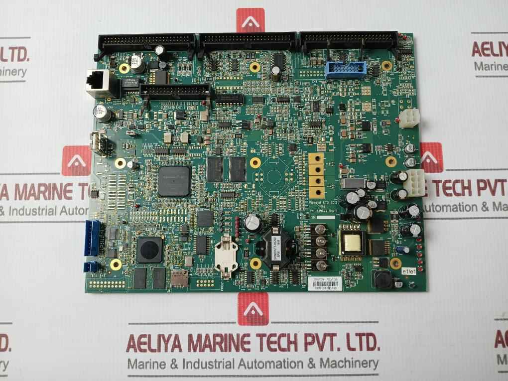 Videojet 239677 Control System Board Rev D Csb161503796, Srmb0Vtf-80299